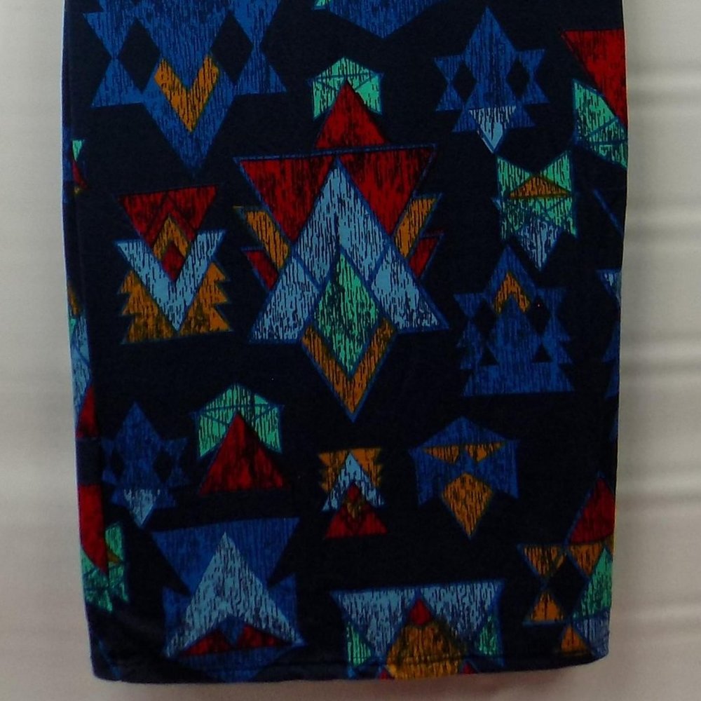LuLaRoe Julia Geometric Pattern Dress Size XXS NWT - Picture 7 of 7